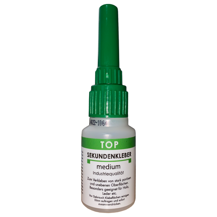 Top2Glue Sekundenkleber "medium" (20g-Flasche)