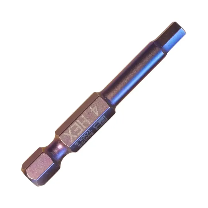 PrecisionBit per esagono,1/4 pollice E 6,3, Esagono: 4mm (M8)