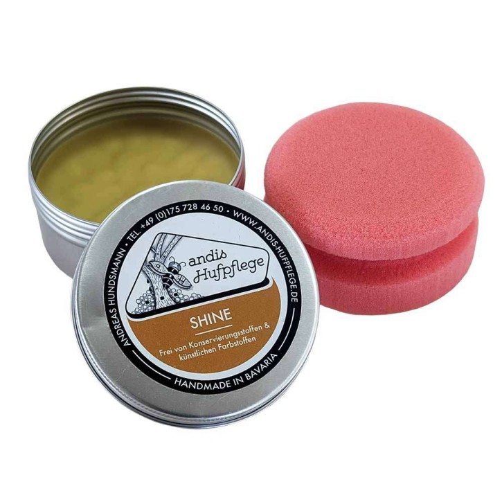 Shine — andis Hufpflege — Includes Sponge — 120ml