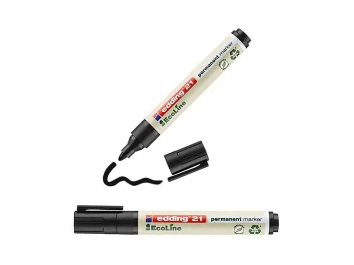 Pennarello indelebile edding® EcoLine 21 (nero)