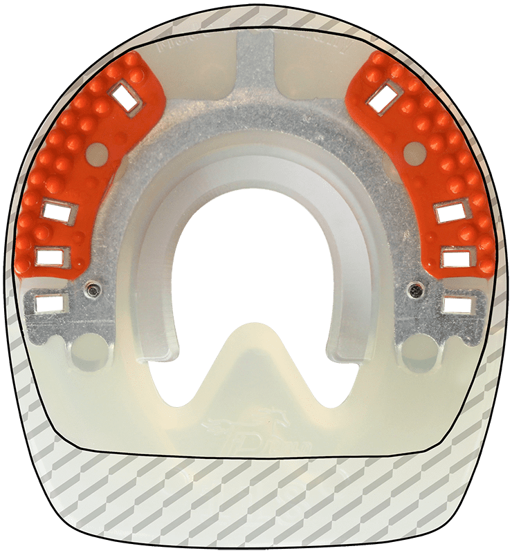 a composite horseshoe and the possibilities of adapting it to the hoof shape