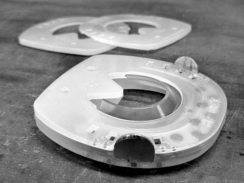 herradura alternativa con cuña para modificar el ángulo del casco