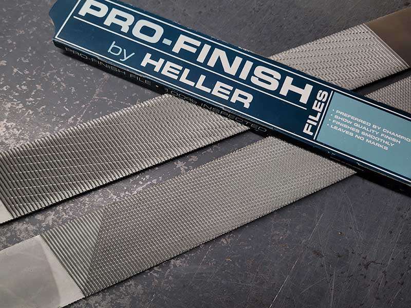 Râpe à sabot Heller Pro Finish avec deux faces fines
