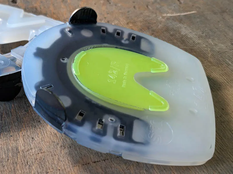 el hoof sole protector en la herradura compuesta