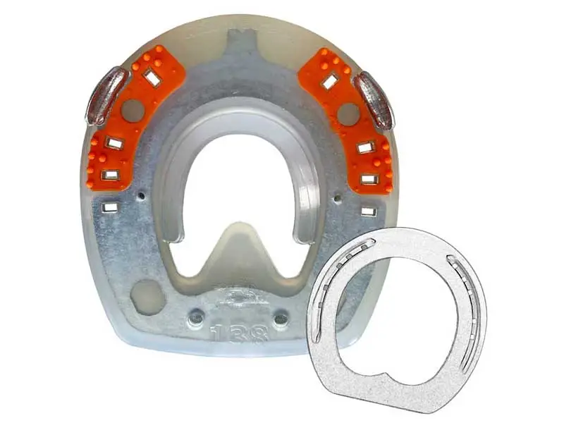 Image du produit du fer composite Straight Bar et dessin d'un fer métallique Straight Bar à titre de comparaison.