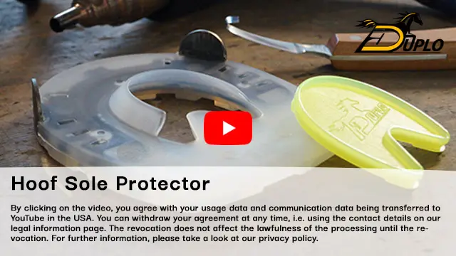 tutorial on how to apply the hoof sole protector