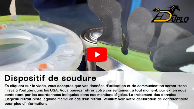 application du dispositif de soudure en vidéo