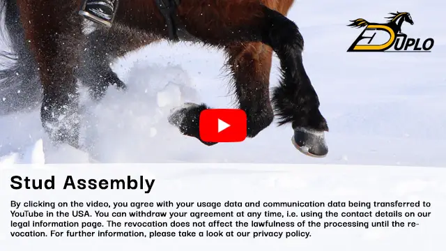 Video for Installing Horse Cleats in the Alternative Horseshoe.