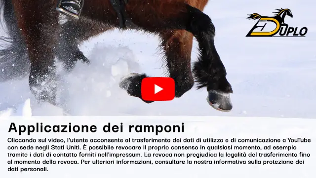 Video sull’applicazione dei ramponi antiscivolo sul ferro composito