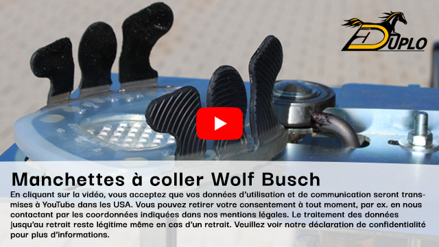 Vidéo: La manchette à coller Wolf Busch powered by Duplo