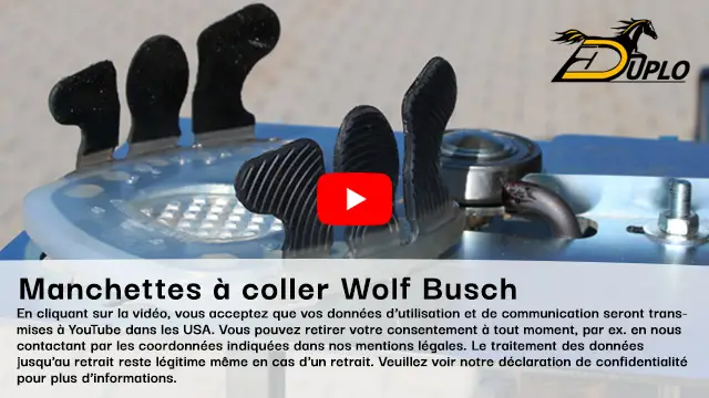 Vidéo: La manchette à coller Wolf Busch&reg;